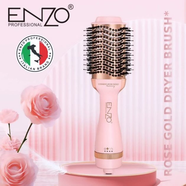 brosse Enzo rose golde en 6209